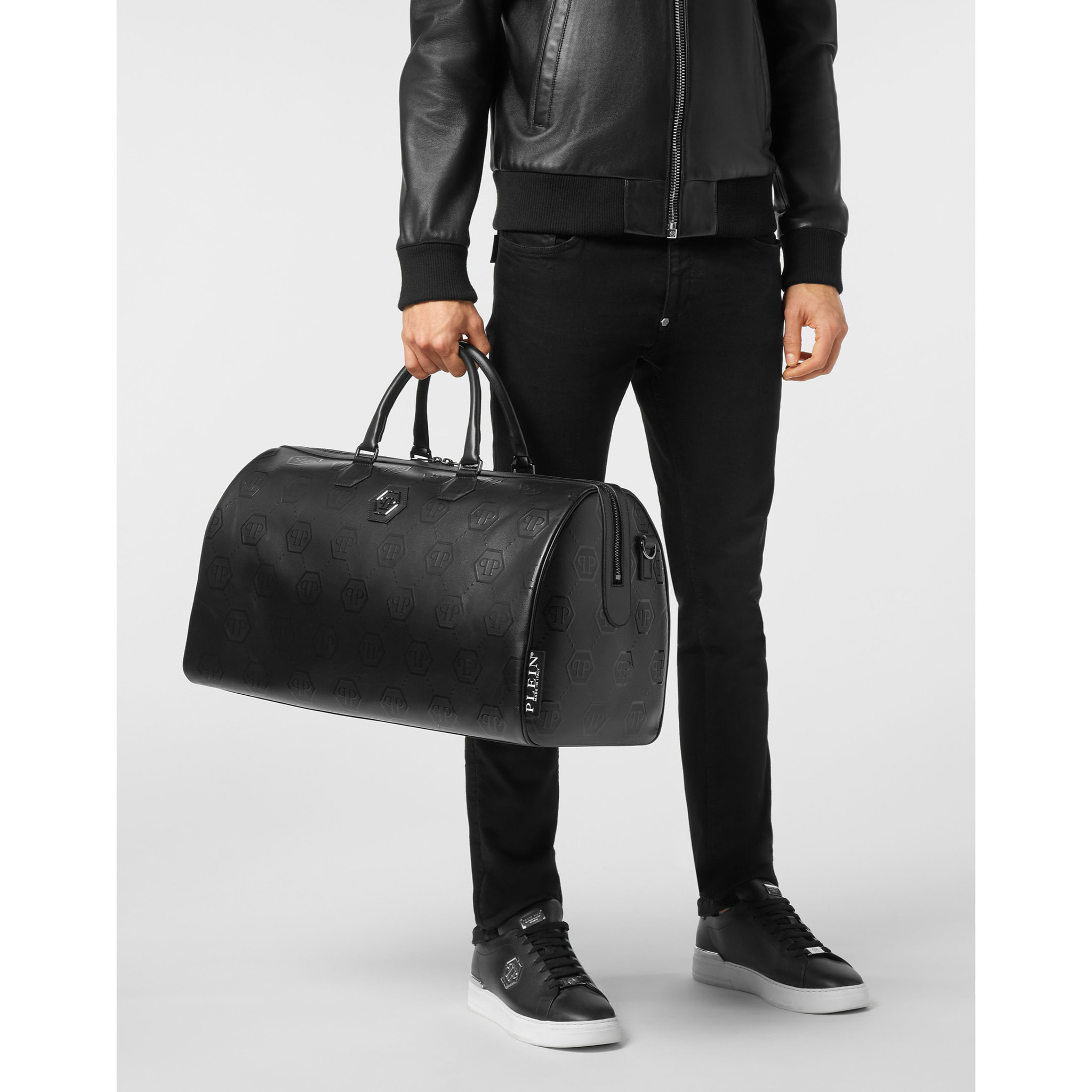 PHILIPP PLEIN Bolsa de asas MONOGRAM