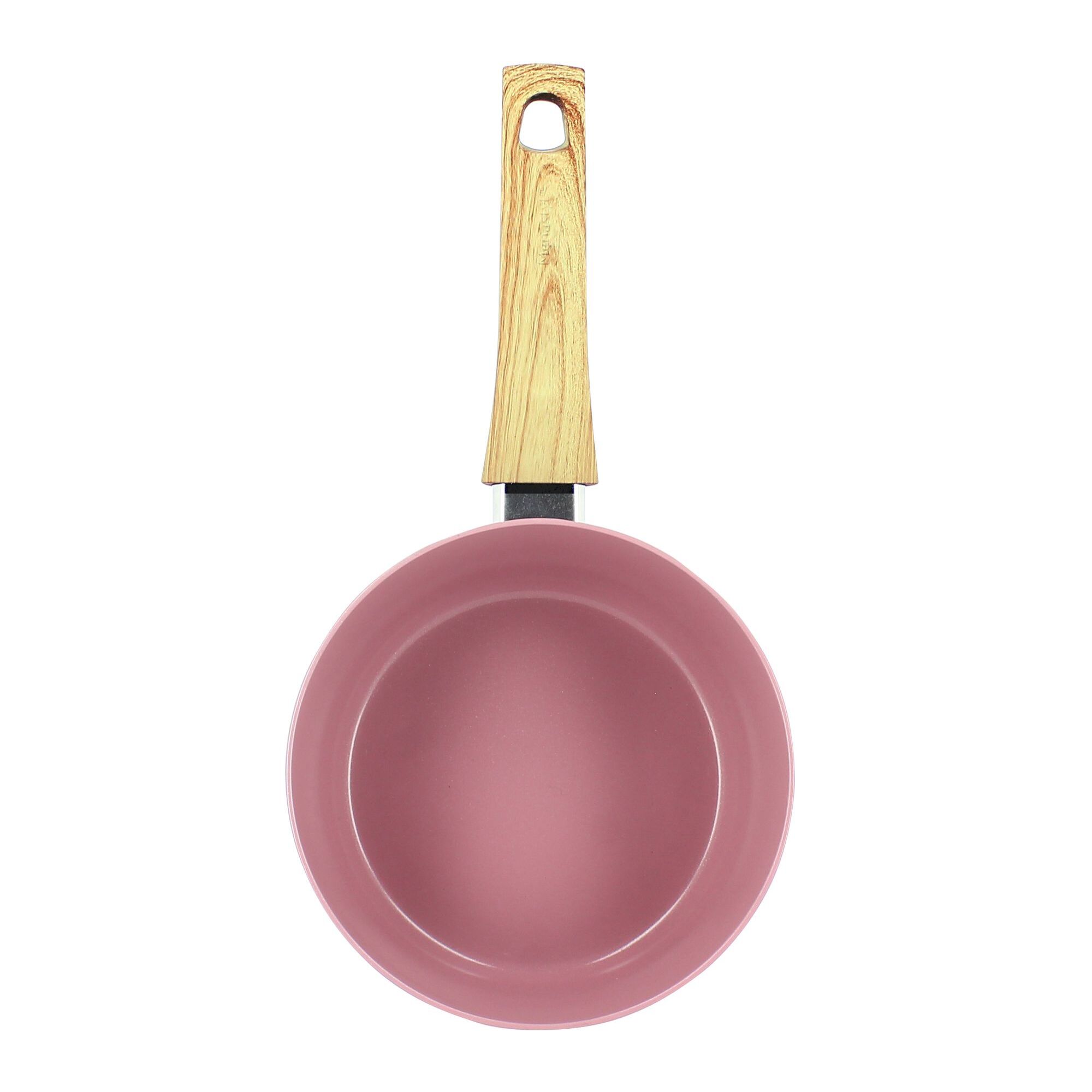 Casserole 20cm en aluminium recyclé lilas - tous feux COLORAMA