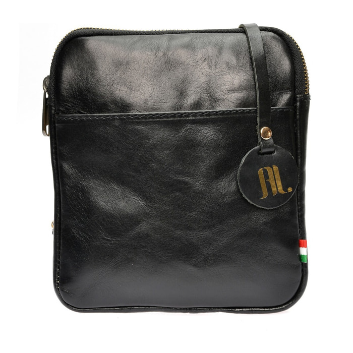 Borsa a spalla Anna Luchini Nero