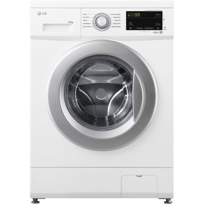 Lave linge séchant hublot LG F854M21WR