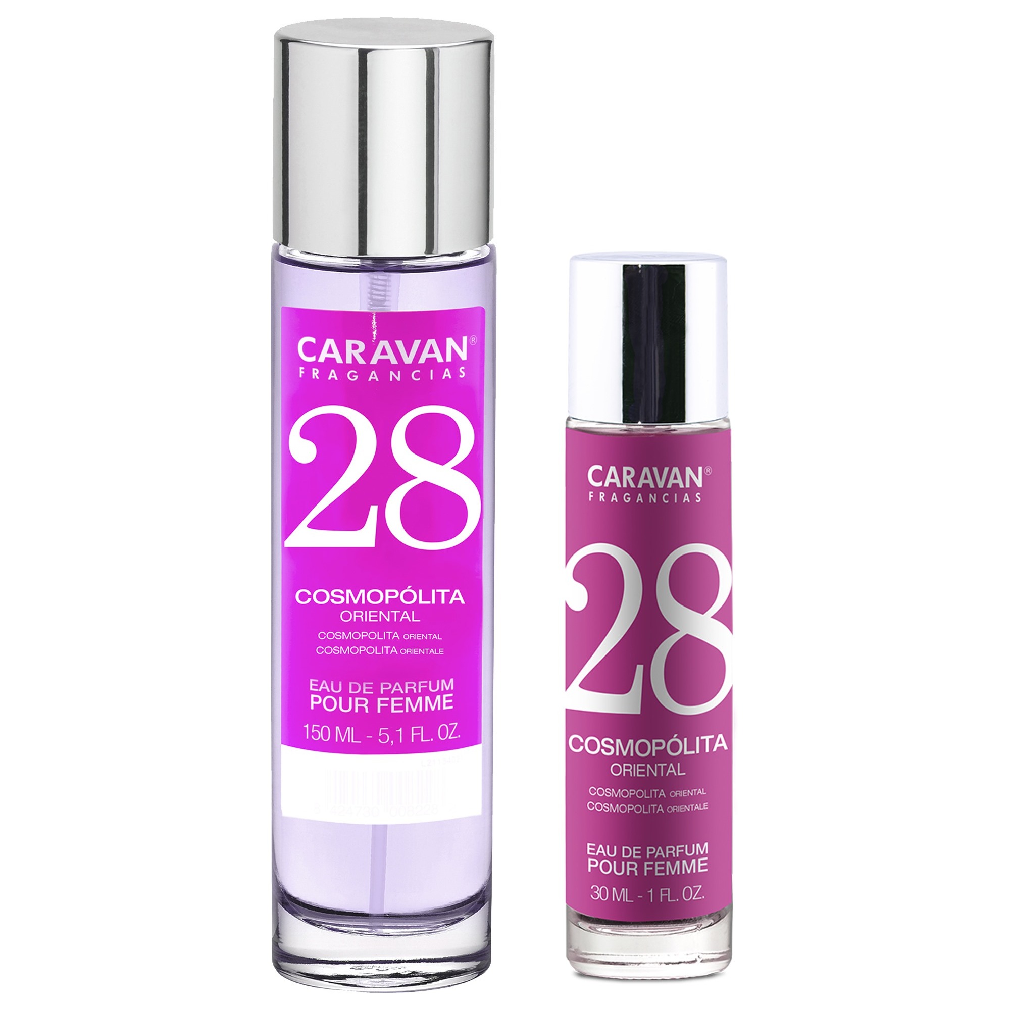 Set caravan perfume de mujer nº28 150ml+30ml