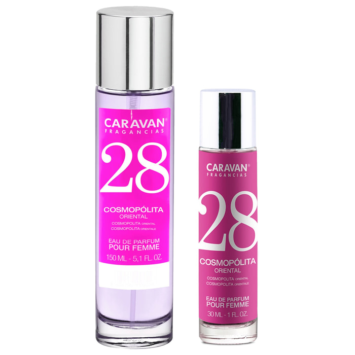 Set caravan perfume de mujer nº28 150ml+30ml