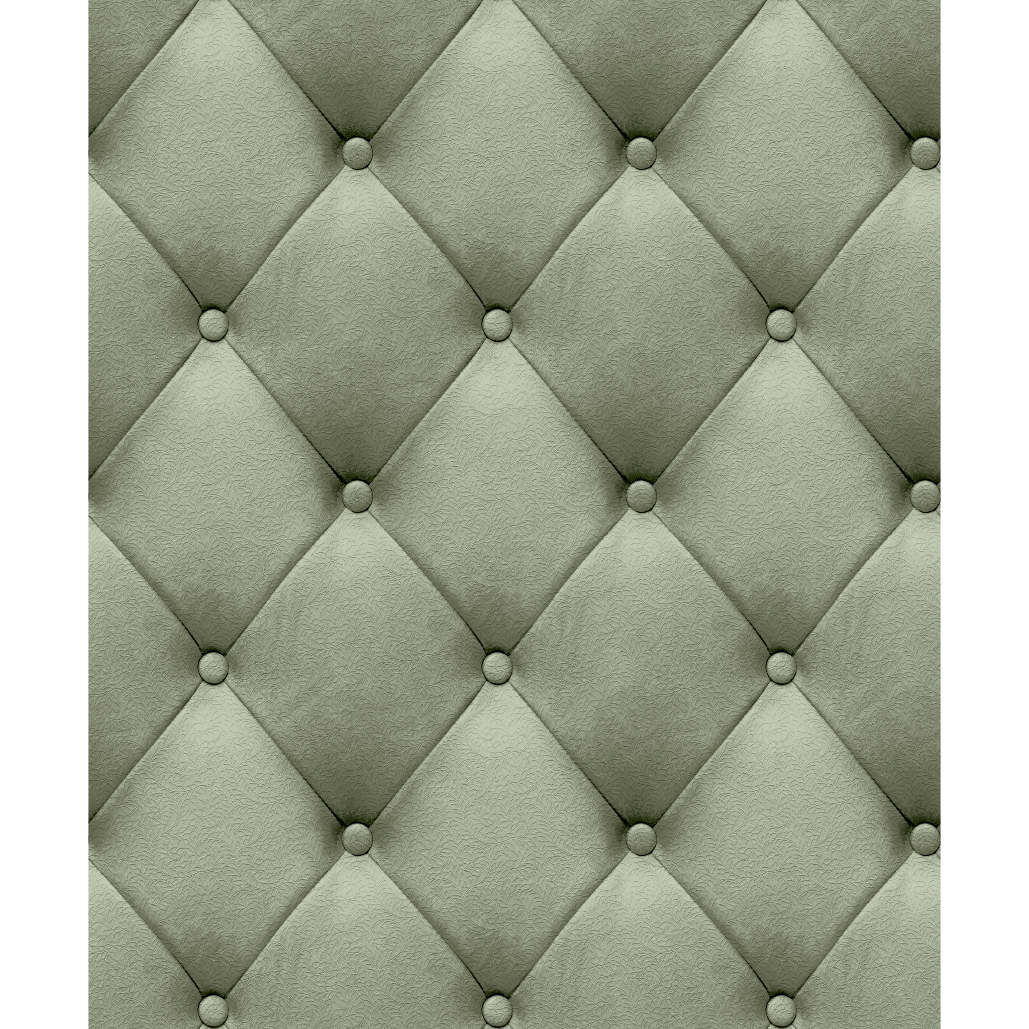 Papier peint capitonné velours beige sable