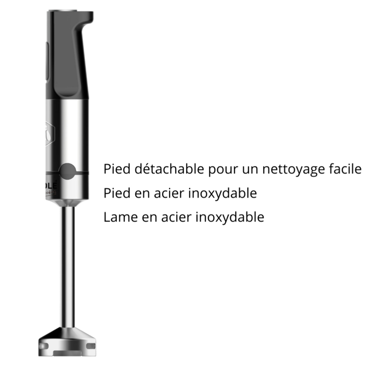 Mixeur plongeant 1200W - 15 vitesses