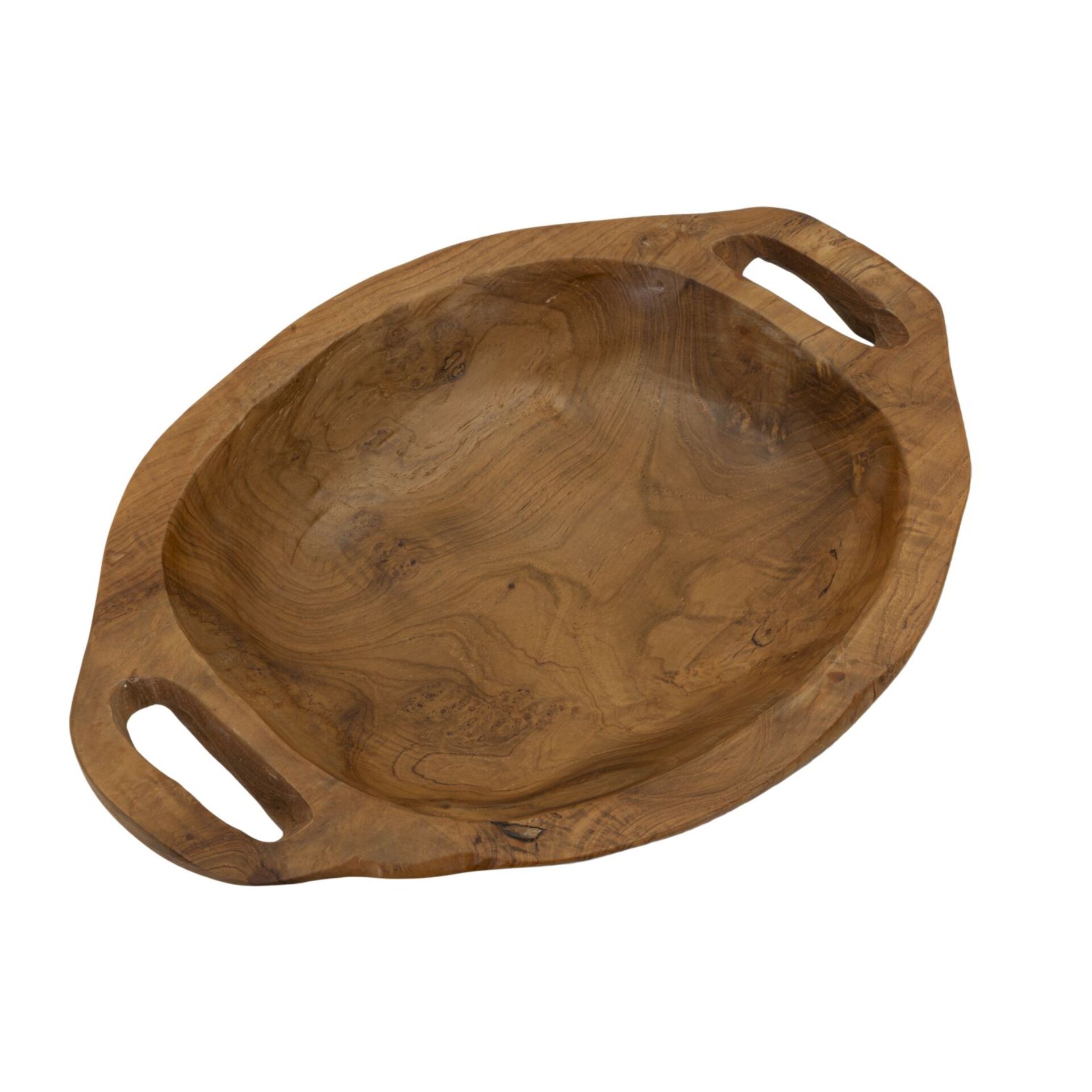 S/TASCHE WAN IN TEAK RICICLATO CM 37X26,5X7 (PEZZI UNICI - NON RIP. IN SERIE)