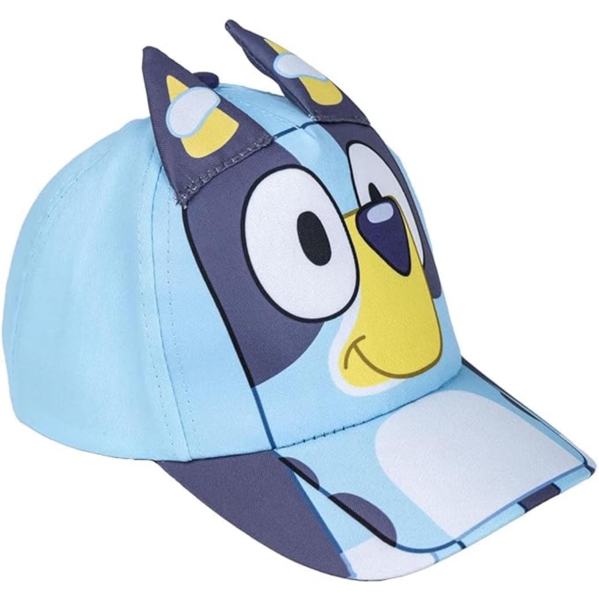 Gorra infantil de bluey, azul, talla única unisex niños