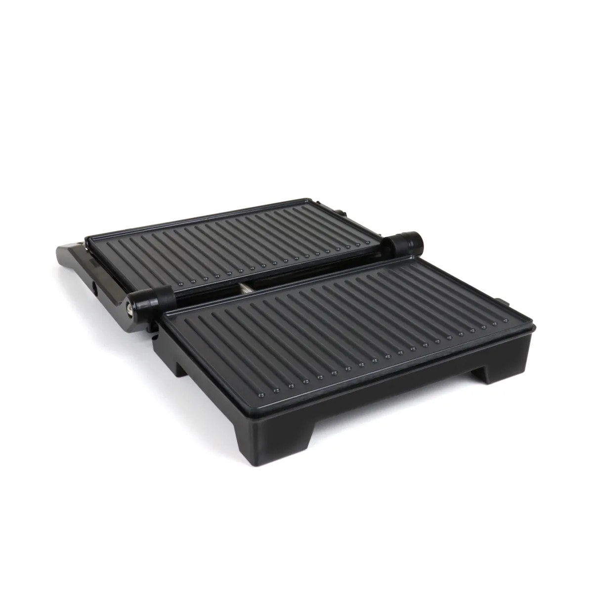 Parrilla eléctrica grill JATA JEGR1107 con placas rayadas (22,8 x 14,5 cm) antiadherentes 1000 W