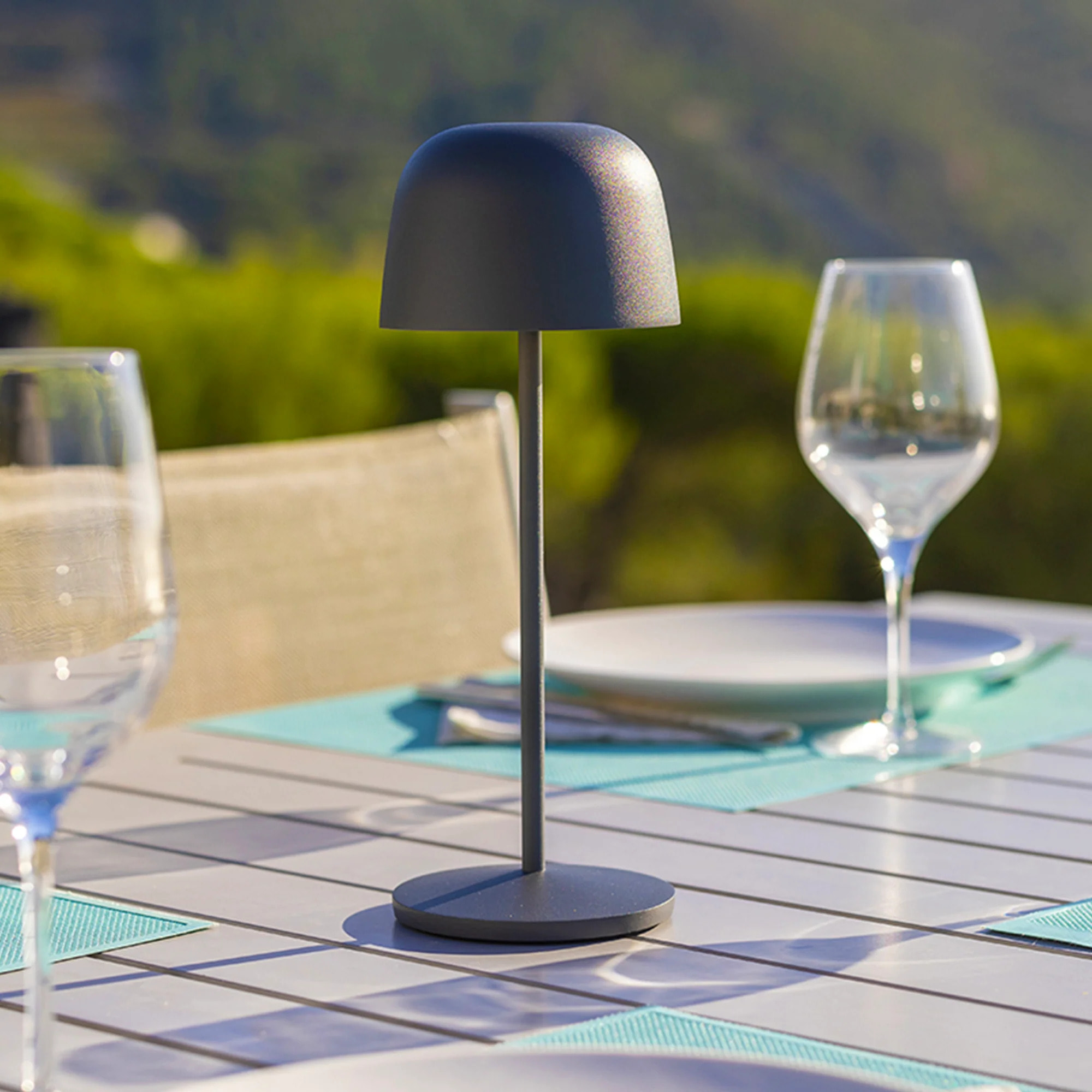 6 Lampe de table SOPHIA +Socle de charge