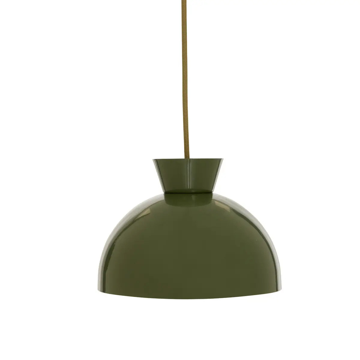 Suspension Lito ronde D.22cm vert kaki