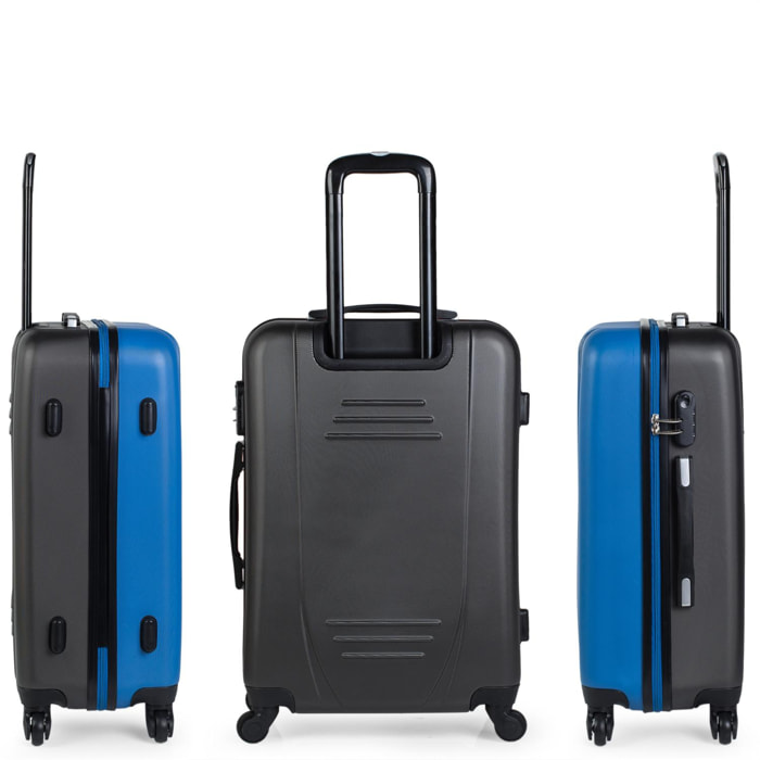 Maleta Itaca Tiber Set De 3 Unidades Azul-Antracita