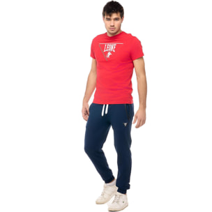 Pantaloni sportivi da uomo con polsino Leone Patch