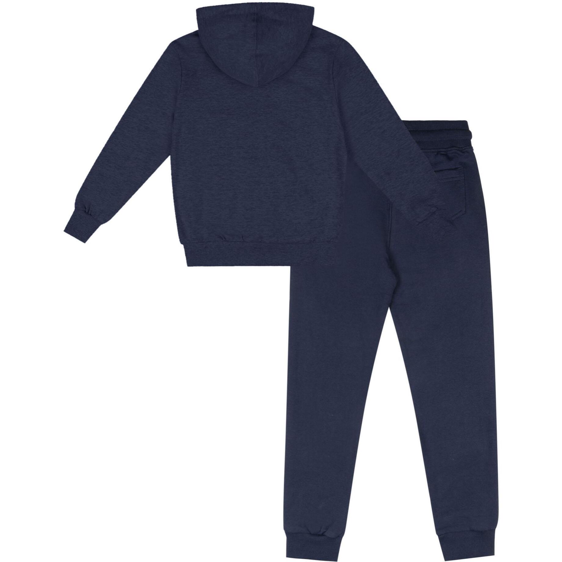 Tuta invernale da bambino con cappuccio e zip 'Italy'