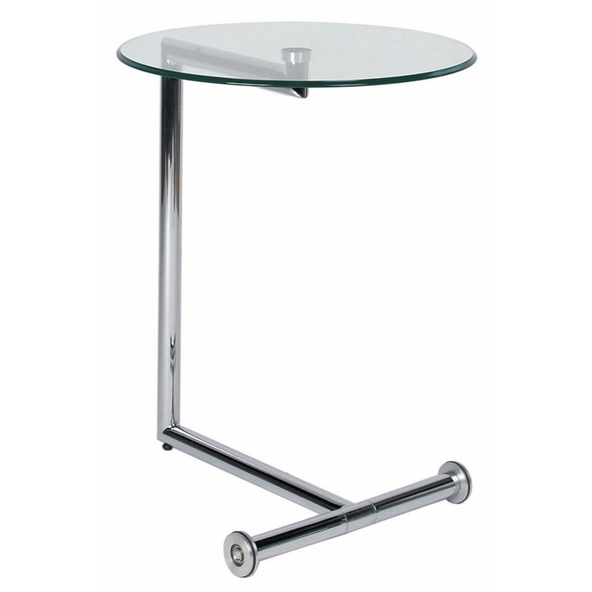 Table d'appoint Easy Living chromée Kare Design