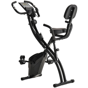 Vélo d'appartement cardio fitness pliable