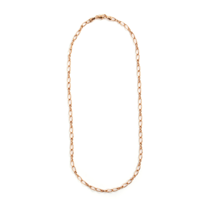 Collar Gula acabado oro rosa 18k