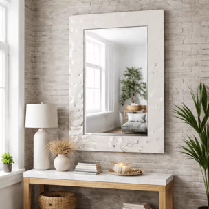 Miroir Caldera 110x70cm chrome Kare Design