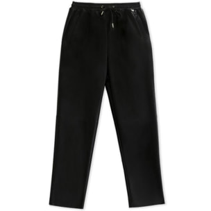 Pantaloni jogger effetto pelle
