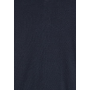 Tuta sportiva in interlock con felpa collo alto e zip