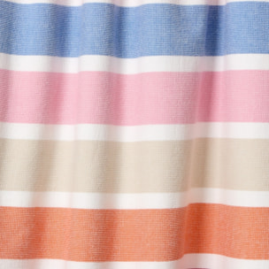 Toalla doble faz tejido y rizo Bita color rosa