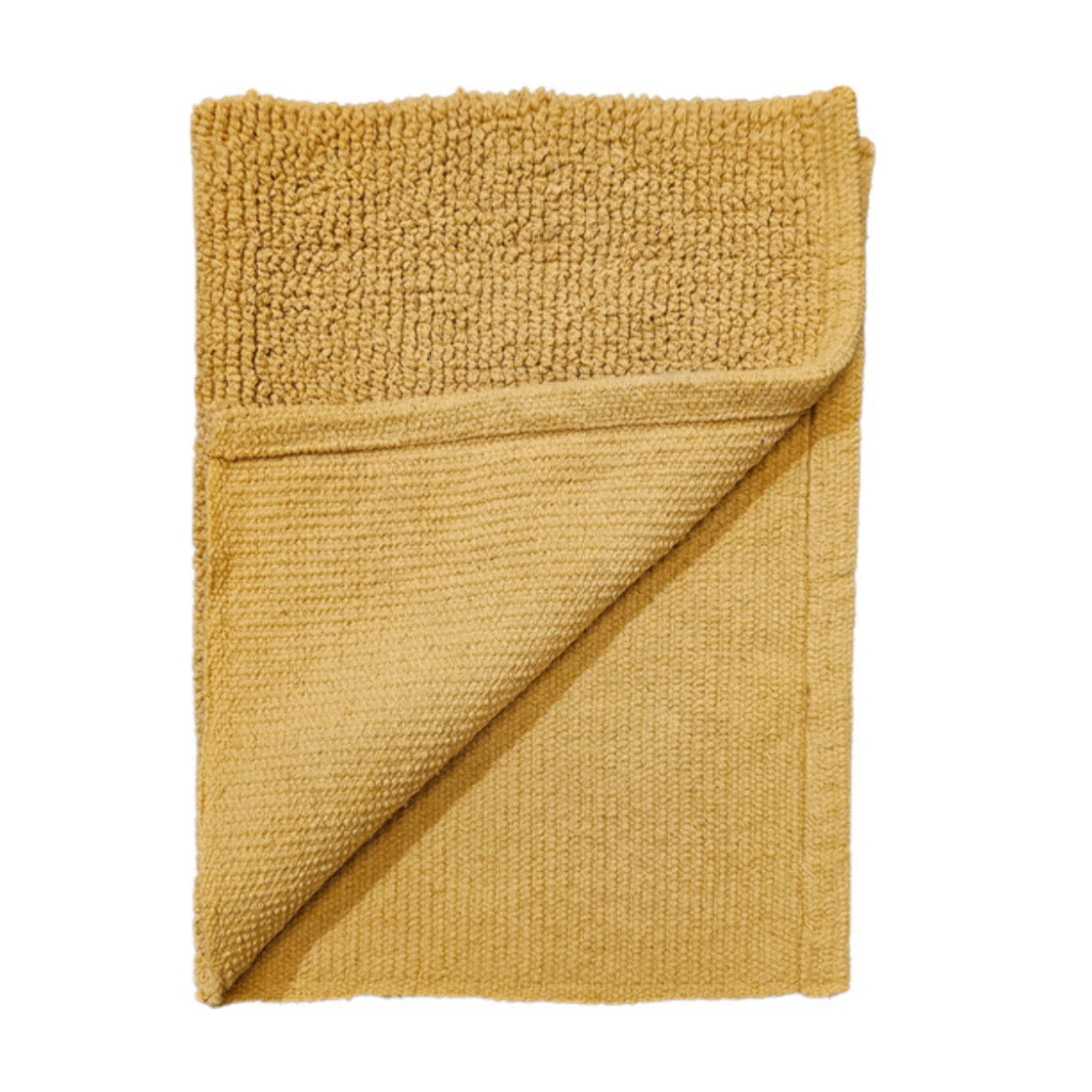 Tapis de salle de bain rectangulaire 40 x 60 cm en coton - WILLOW