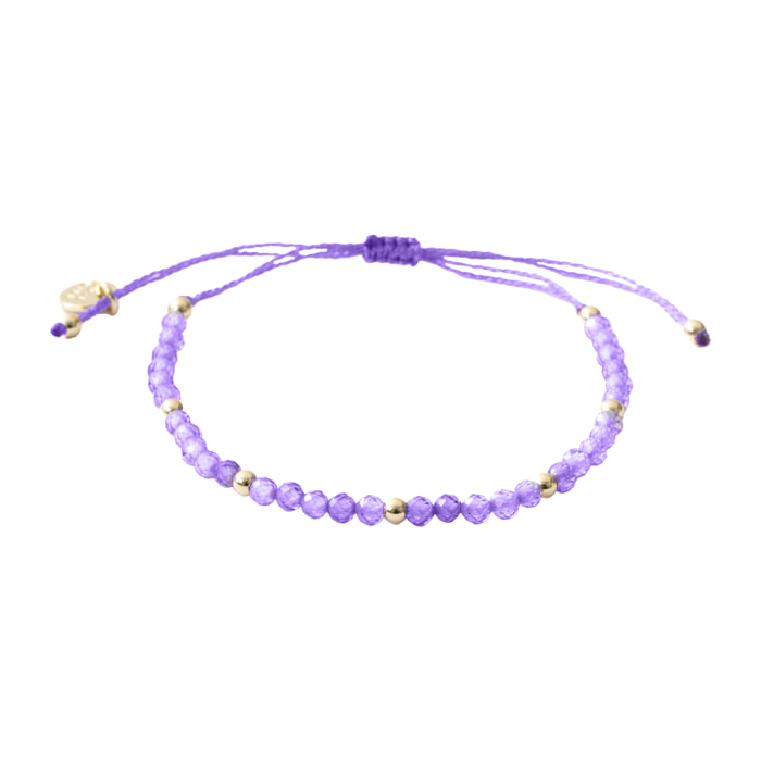 Pulsera Tuali acabado oro amarillo 18k