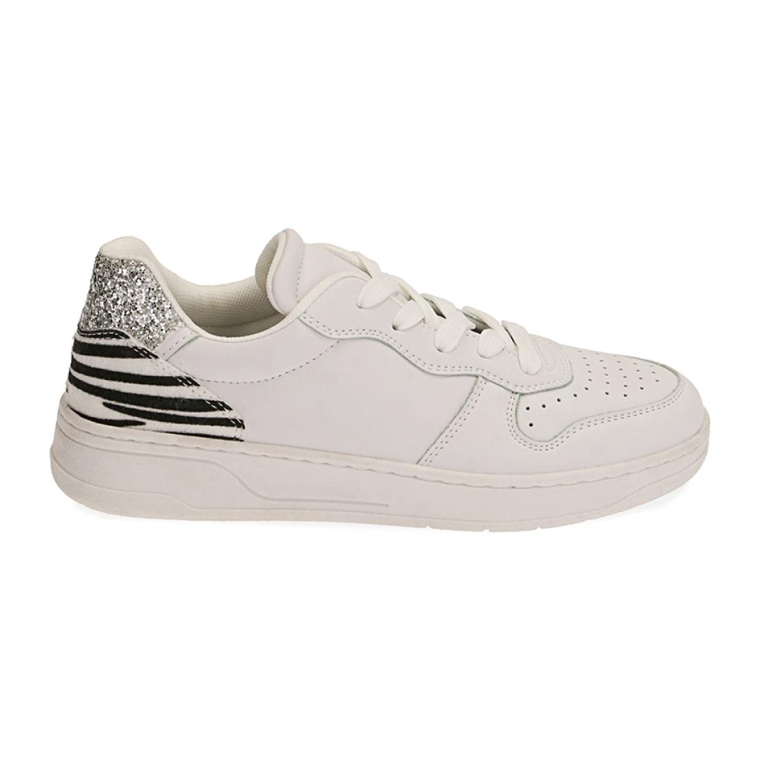 Sneakers bianco/argento