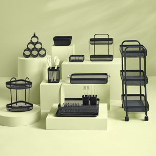 Rangement 6 bouteilles métal Mayaj