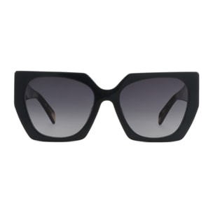 Gafas de sol OCEAN NEW ERA 13 - Negro brillante / Gris degradado