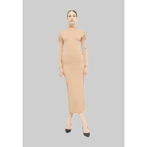 Gonna Crepe Jersey Skirt