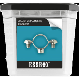 Collier de plomberie ESSBOX SCELL-IT Simple standard Ø 25 mm - Ø7 mm x 150 mm - Boite de 50 - EX-93201125