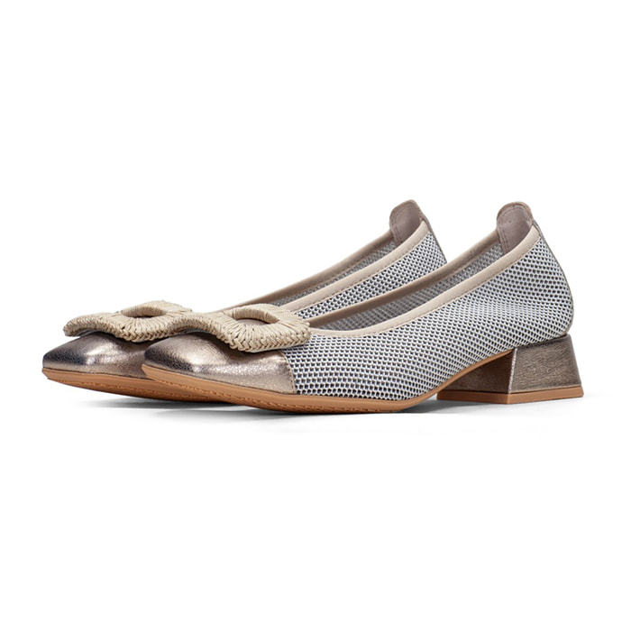 Bailarina Aruba Blanco oro 3 cm