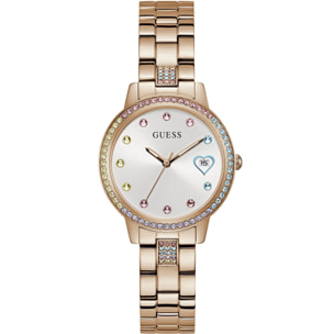 Guess Reloj Con Día Y Fecha Gd Three Of Hearts