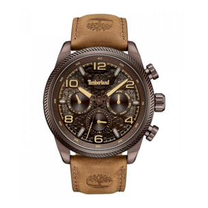 Reloj Timberland TDWGF0028706M Hombre Analogico Cuarzo con Correa de Cuero