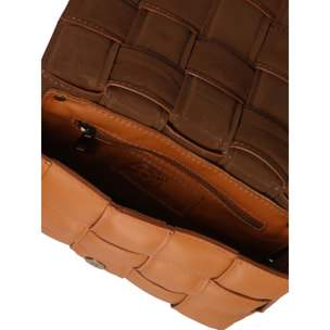 Borsa a tracolla da donna Made in Italy - Modello Artena - 100% pelle - 26.0 x 17.0 x 6.0 cm