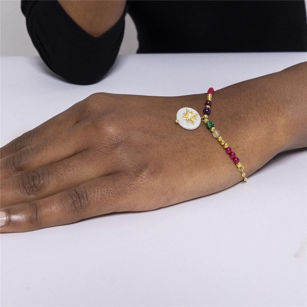 Pulsera Lux by Lux acabado oro 18k