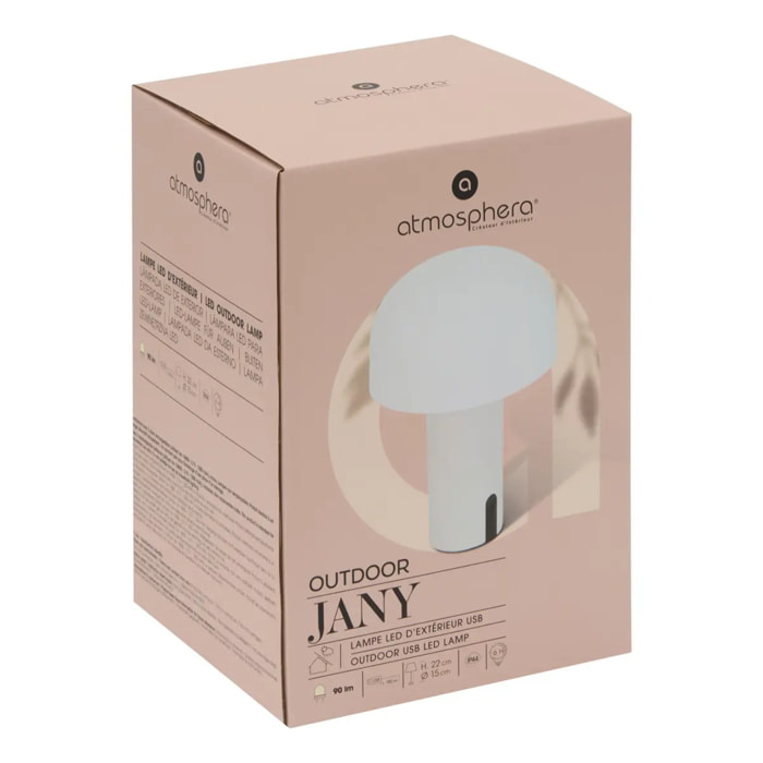 Lampe d'extérieur Jany 22x15cm argile