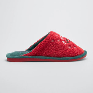 Pantofole per bambini "Non sono Babbo Natale"