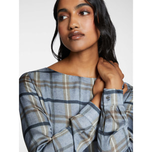 Elena Mirò - Blusa estampada - Gris