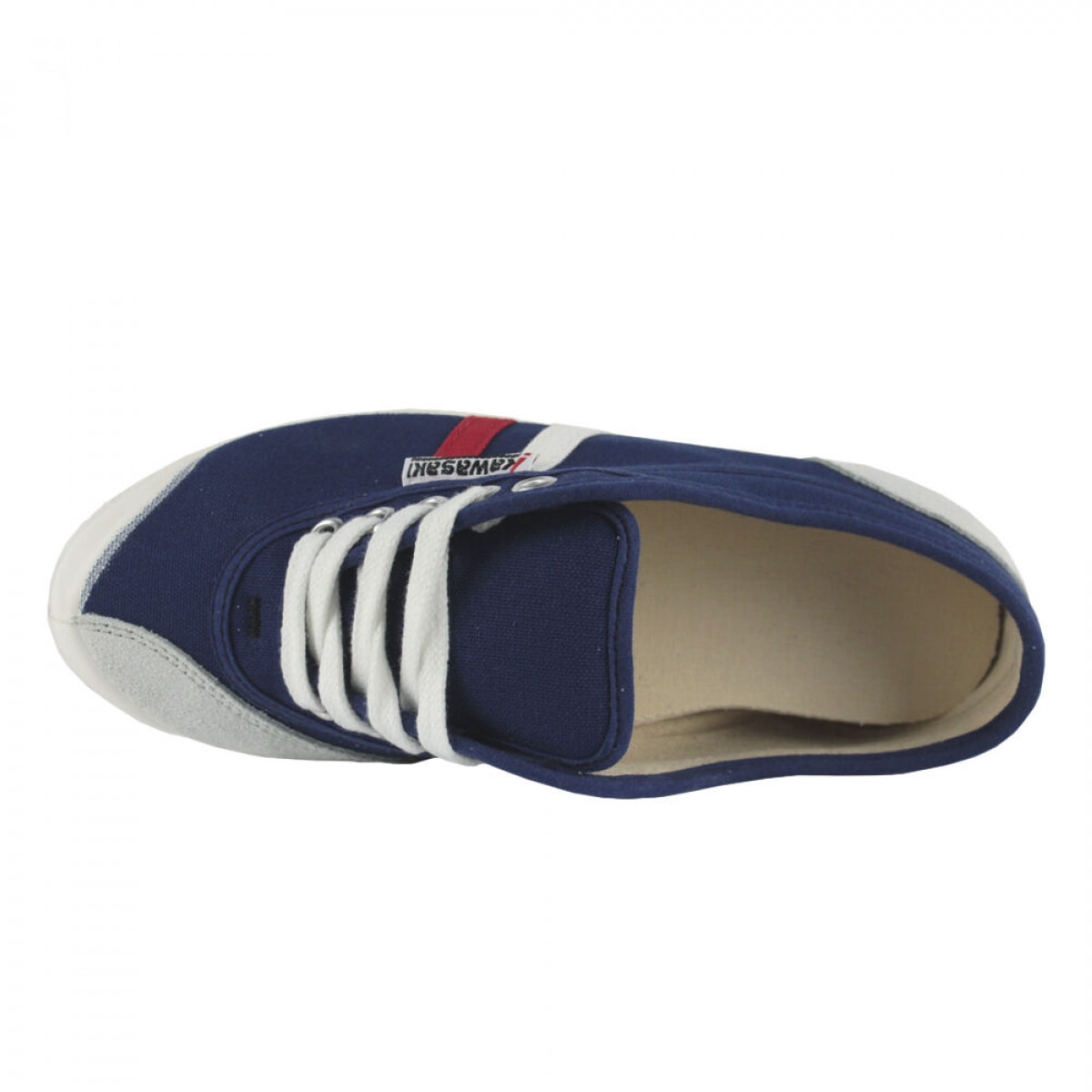 KAWASAKI Retro 23 Canvas Shoe K23 90W Navy Stripe