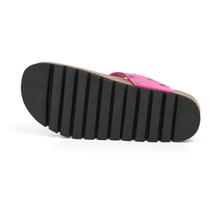 Sandalia Plataforma Fucsia Mujer BILLOWY ROSA