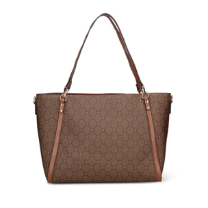 Borsa a mano da donna - Modello Elysia Chic - Pelle vegana PU - 39.0 x 25.0 x 13.0 cm