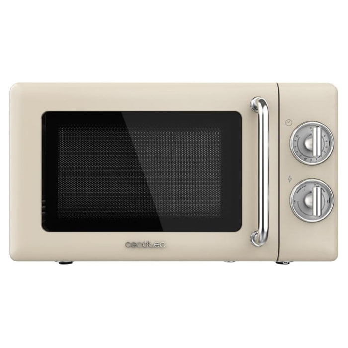 Cecotec Micro-ondes 20 L ProClean 3010 Retro Beige