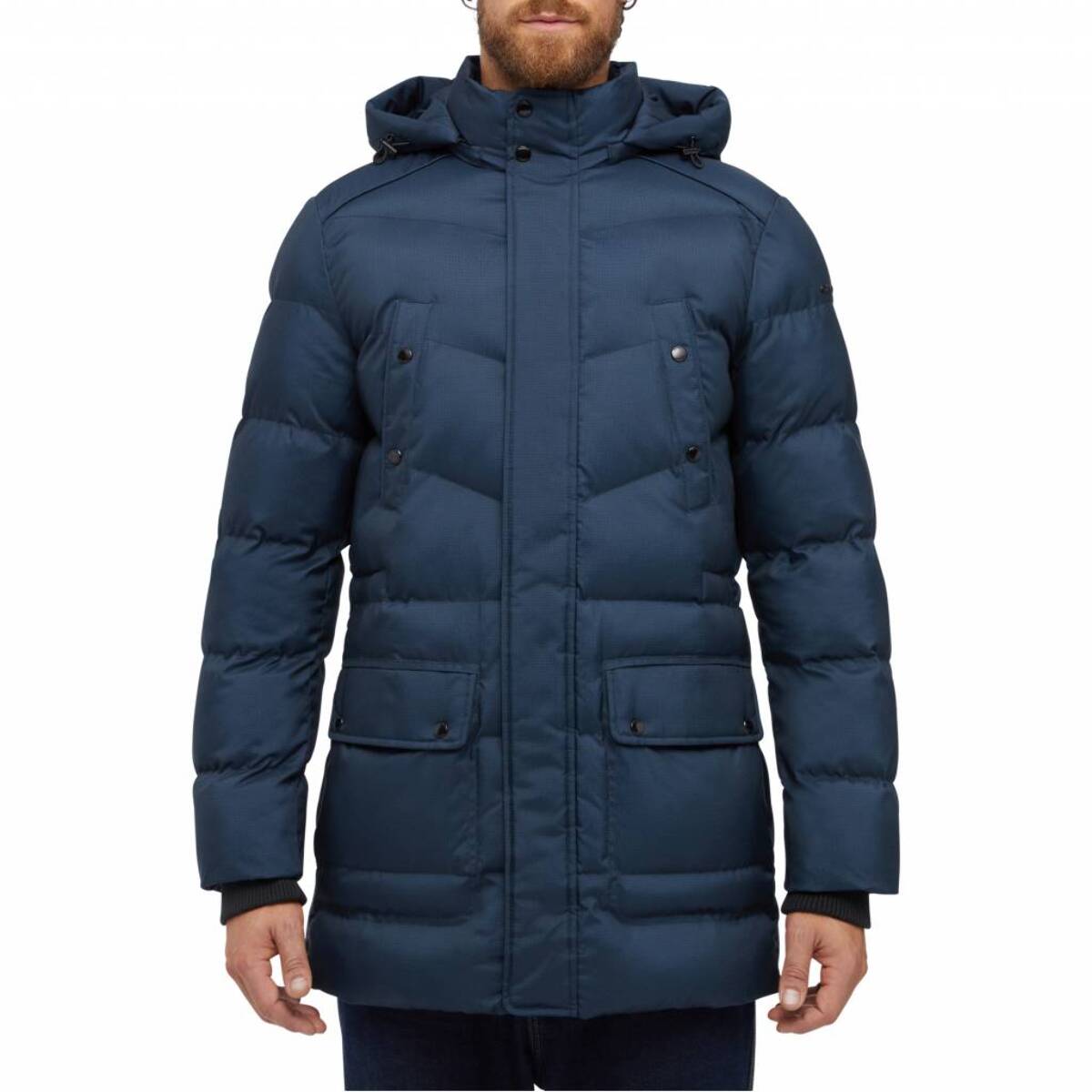 Abrigos Hombre de la marca GEOX  modelo M SANDFORD AZUL