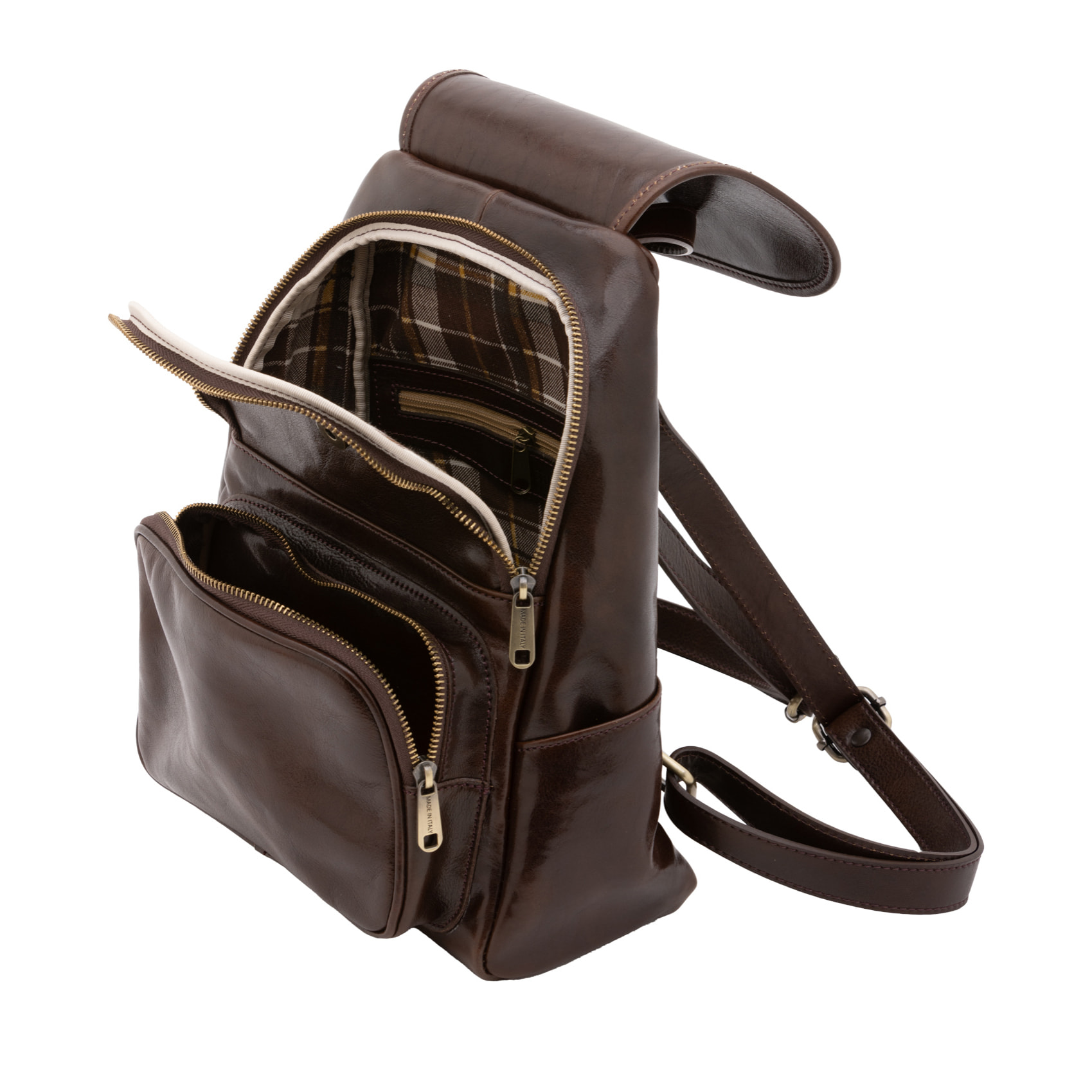 Borsa a spalla  da donna In Vera pelle Made in Italy 34x26x16 cm