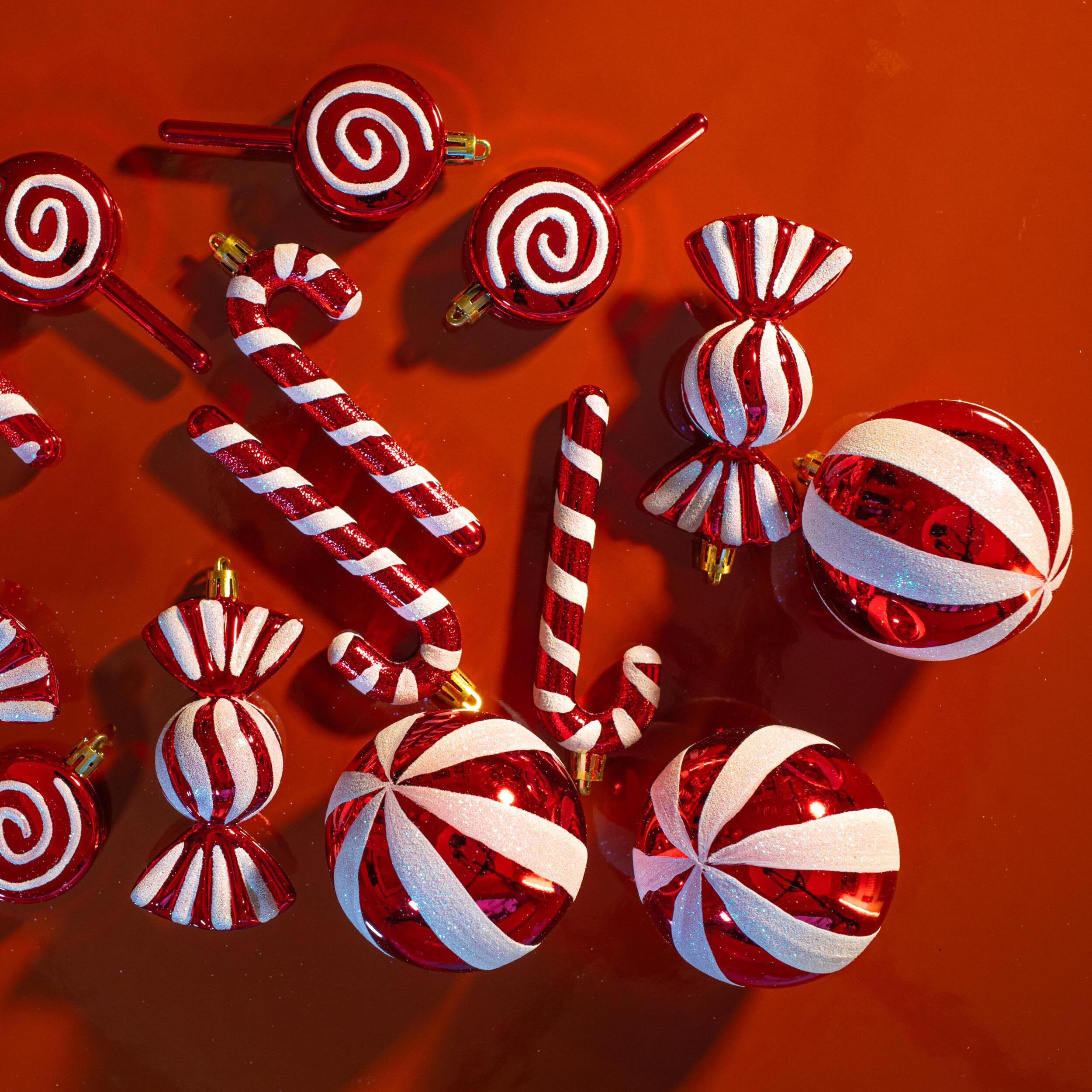 Sfere Natalizie - Pezzi 3 - 9xH12x11cm - Bianchi Dino SpA