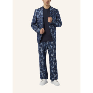 PHILIPP PLEIN Jacquard Denim Blazer Monogram