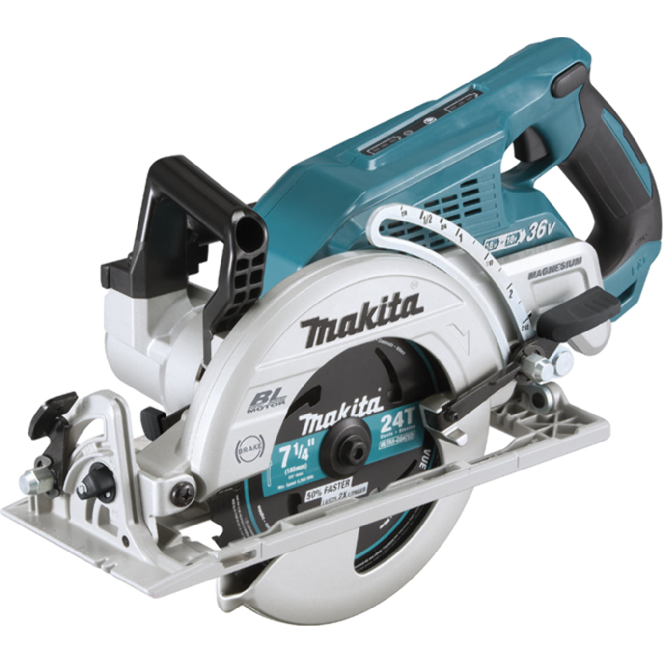 Scie circulaire 36V (2x18V) LXT Ø185mm - MAKITA - sans batterie, ni chargeur - DRS780Z