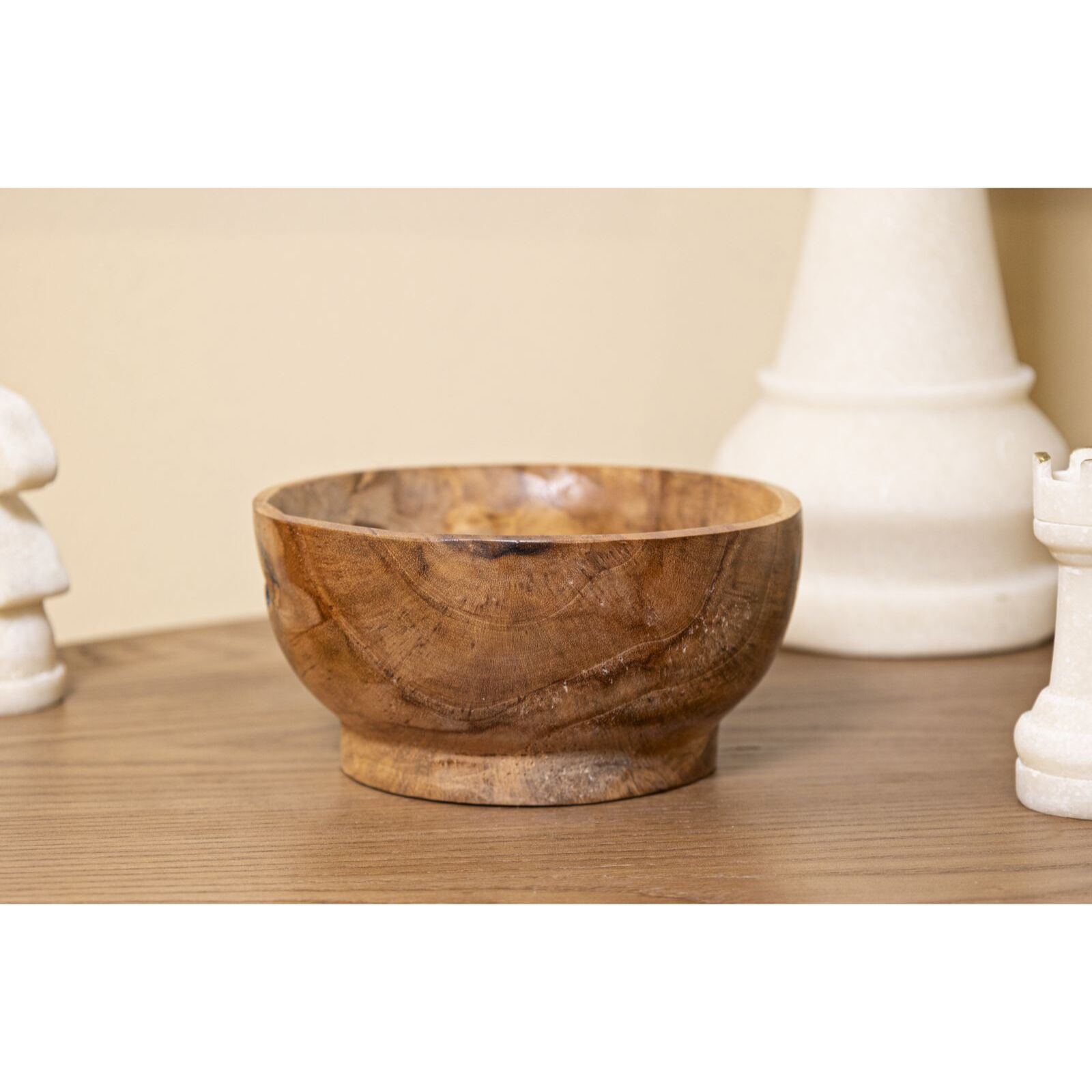 S/TASCHE BUTOT IN TEAK RIC. CM Ø 15X8 (PEZZI UNICI - NON RIP. IN SERIE)