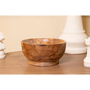 S/TASCHE BUTOT IN TEAK RIC. CM Ø 15X8 (PEZZI UNICI - NON RIP. IN SERIE)