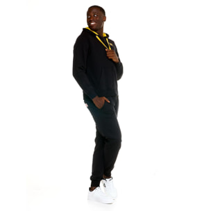 Tuta da uomo con cappuccio e zip Leone 1947 Apparel Vintage Small Logo